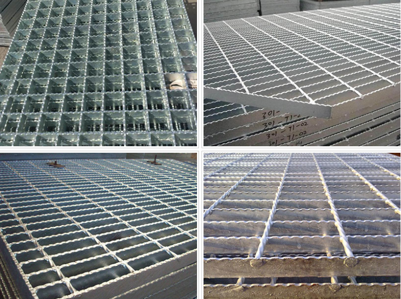 熱鍍鋅(熱浸鋅)鋼格柵 25/ 30/50寬度200，齒形防滑