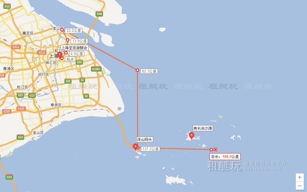 上海亞廷碼頭→嵊泗列島兩天一夜 上海亞廷碼頭→嵊泗列島兩天一夜