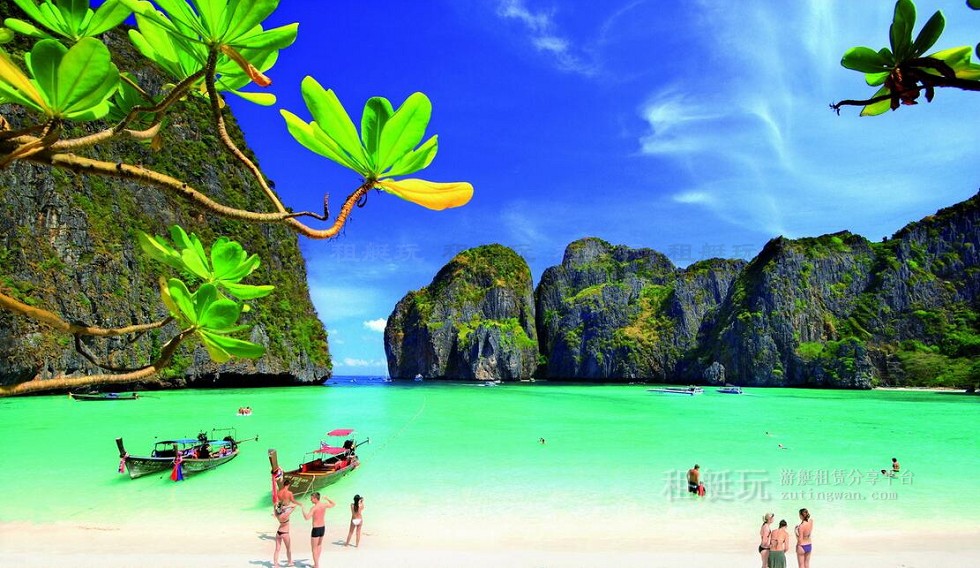 普吉游艇俱樂部-(Boat Lagoon Marina)→皮皮島(Phi Phi Island) 普吉游艇俱樂部-(Boat Lagoon Marina)→皮皮島(Phi Phi Island)